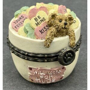 VTG Boyds Bears & Friends Uncle Beans Treasure Boxes Everloves Dandy Candy 2001